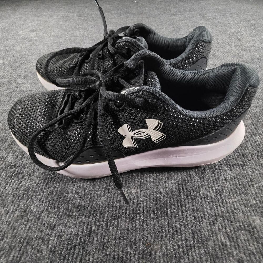 Under-armour Women's Black and White Trainers